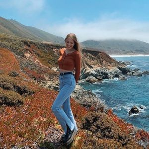 Princess Polly Michael Top 🤎🧡